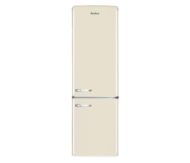 Lodówka Amica FK2965.3GAA 181cm Beżowa Retro SlimSize 244L - 523466 - zdjęcie